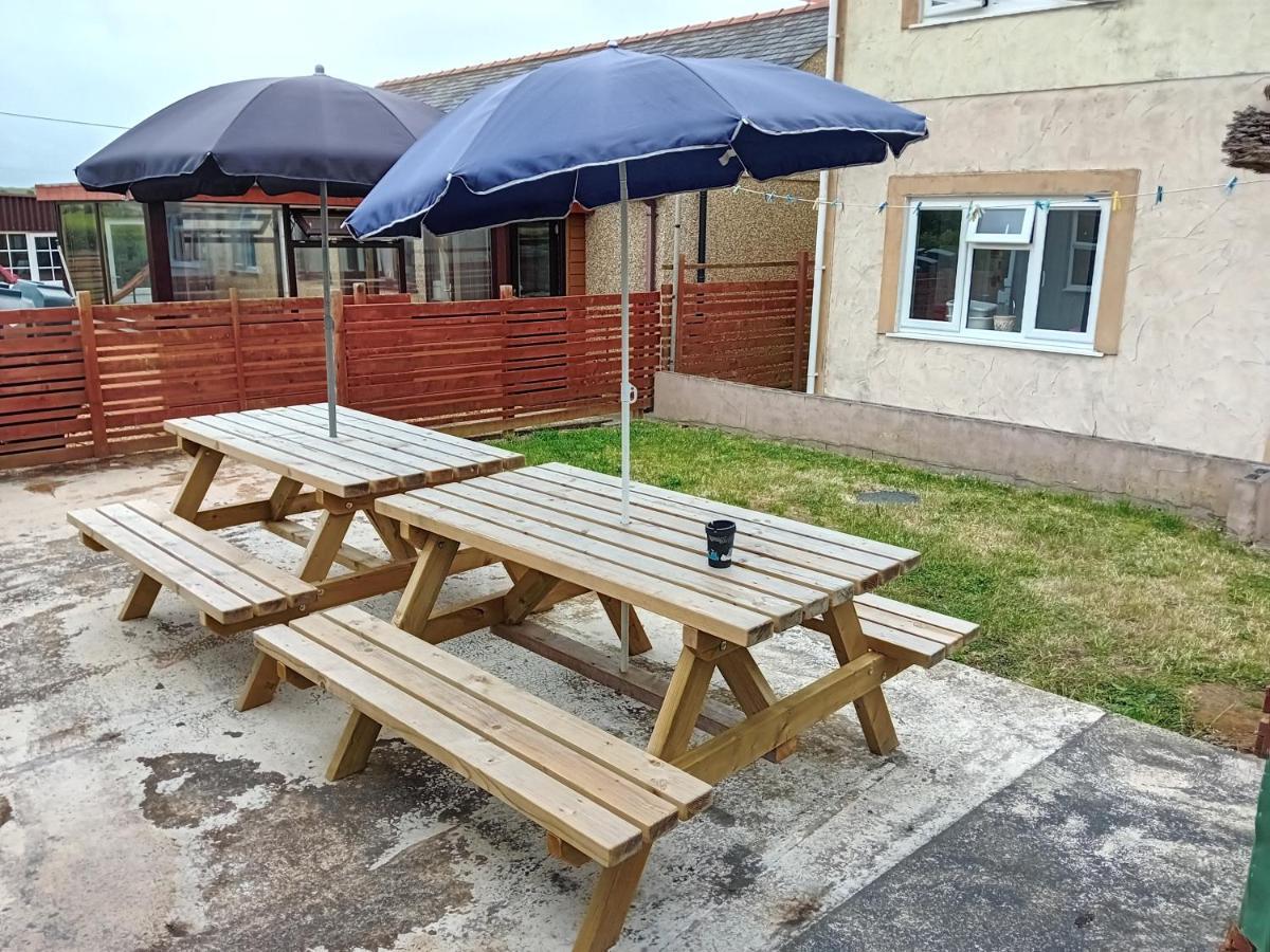 Appartamento Criw Bach Static Caravan Bryncroes Esterno foto