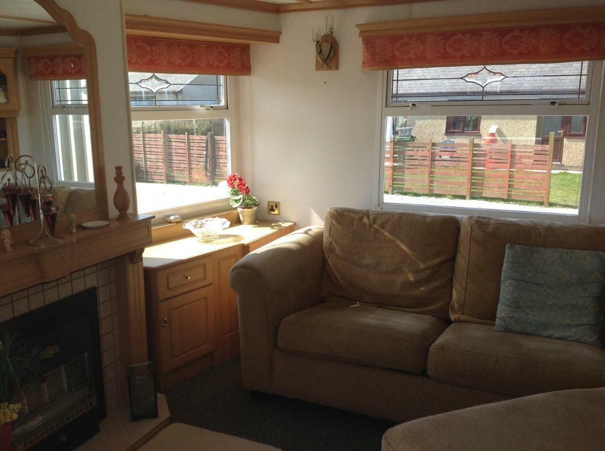 Appartamento Criw Bach Static Caravan Bryncroes Esterno foto